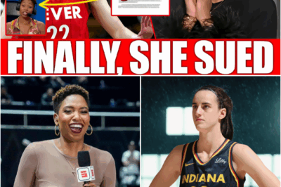 JUST MINUTES AGO: The sports world froze. After months of silence, Caitlin Clark finally spoke— Not with words, but with a lawsuit.  The target? ESPN’s Monica McNutt.