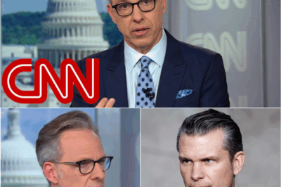 The Fire in Jake Tapper’s Eyes: How CNN’s Lead Anchor Became the Last Man Standing Against a Media War1