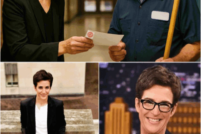 BREAKING NEWS: Rachel Maddow Discovers Her Old School Janitor Still Working At 81 YEARS OLD …But No One Was Prepared for What She Revealed About That Night in 1991
