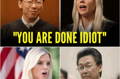 “You Don’t Argue the Constitution with a Campaign Lawyer.” — How Judge Edward Chen Froze a Courtroom, Crushed Pam Bondi’s Nomination, and Left the Legal World Shaken