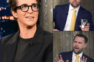 “SO WHEN EXACTLY DID THE TUMOR BECOME YOUR CANDIDATE?”  Rachel Maddow corners J.D. Vance in live MSNBC showdown — and what followed stunned even longtime viewers