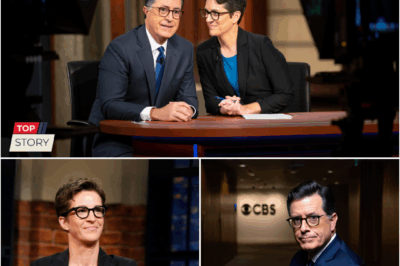 “Is This Real?” — Rumors Swirl That Stephen Colbert and Rachel Maddow Are Quietly Building the Most Unexpected Late-Night Comeback in TV History