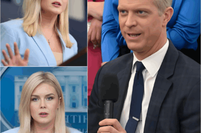 BREAKING: Karoline Leavitt stood at the White House podium, ready to attack a federal judge — but NBC’s Garrett Haake shattered her confidence with just one fact.